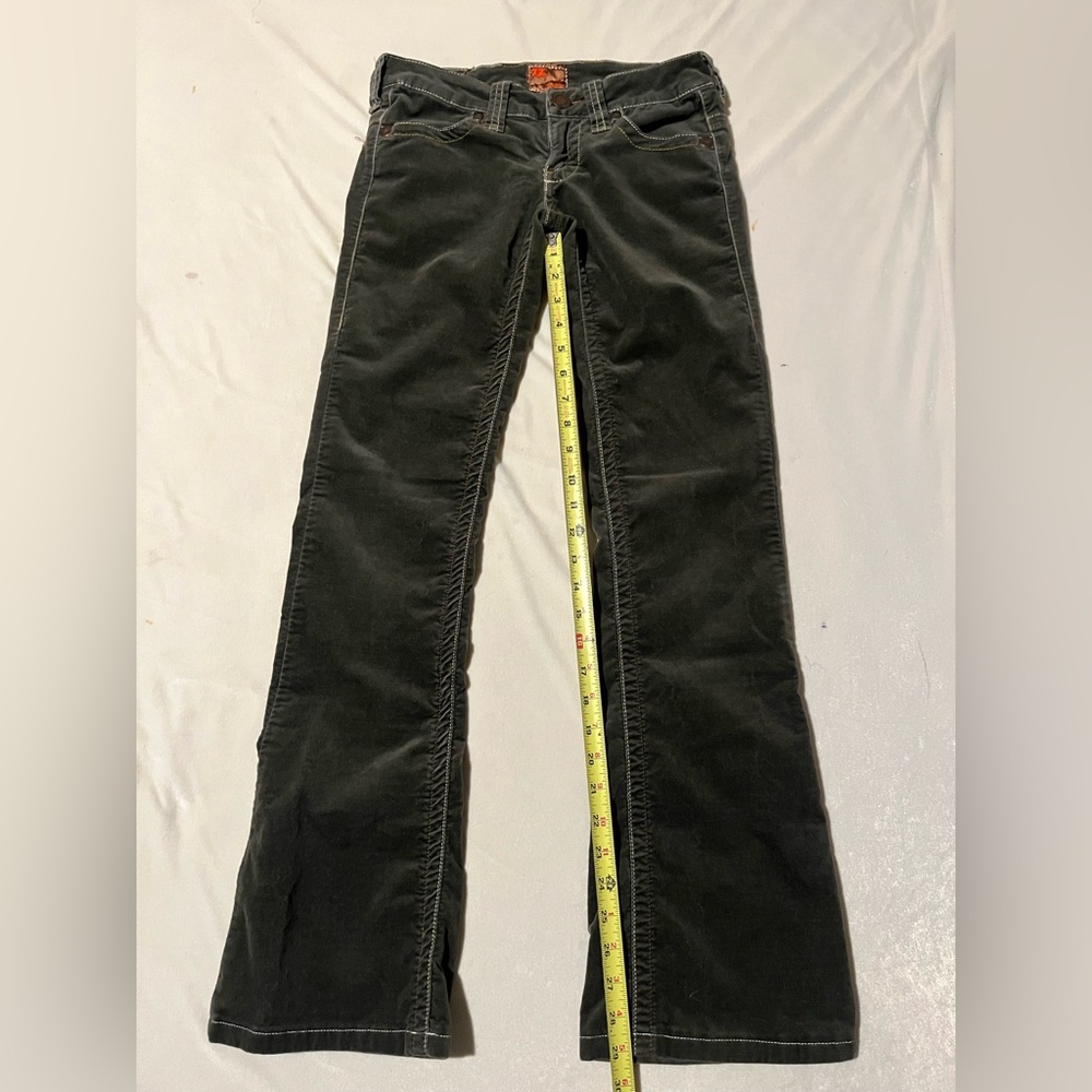 Twill twenty two velvet pants - Picture 10 of 11